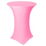 30 x 42 Pink Spandex Table Cover